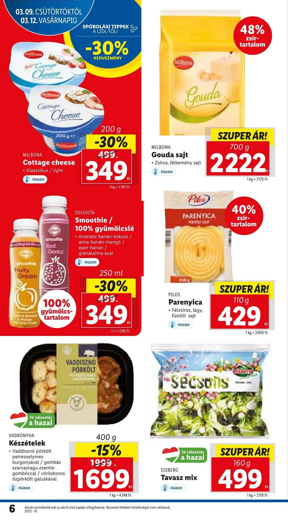 Lidl akciós újság 03.09–03.14 – 6. oldal