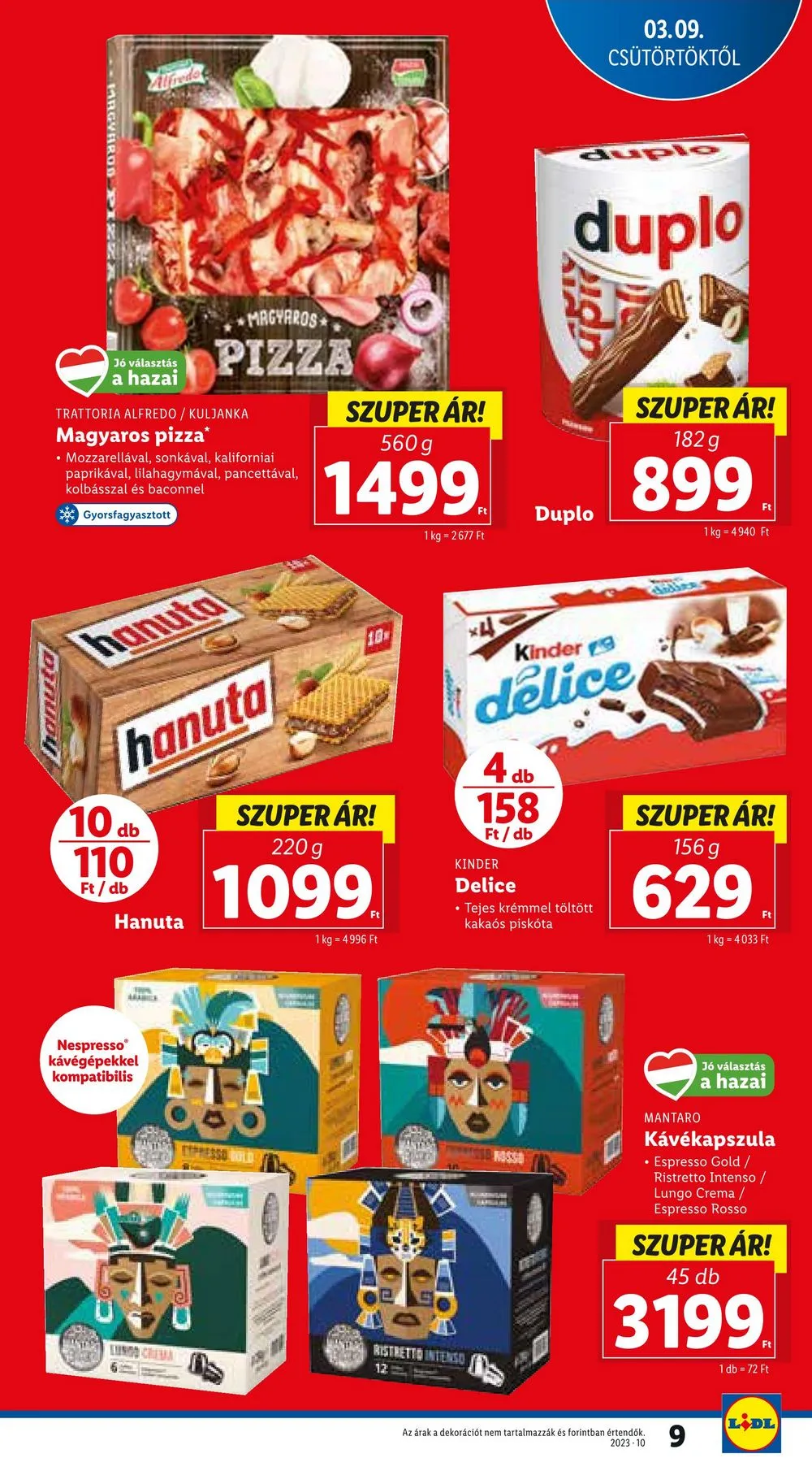 Lidl akciós újság 03.09–03.14 – 9. oldal