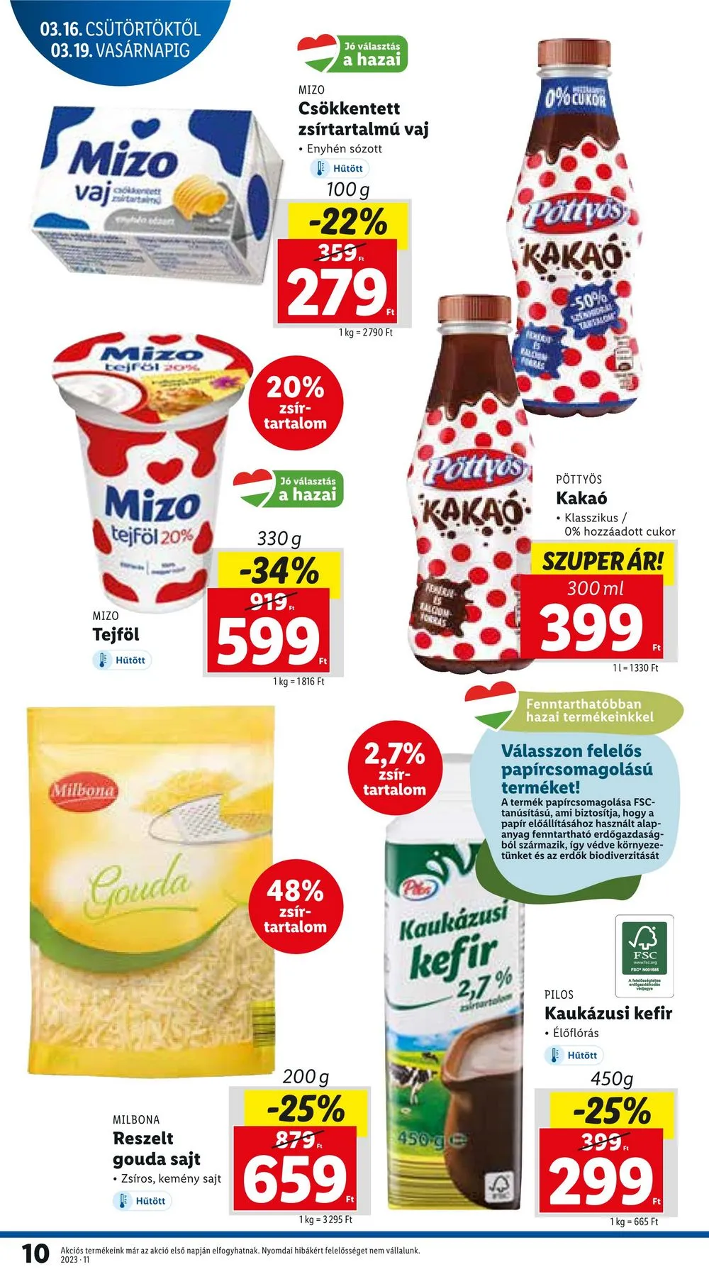Lidl akciós újság 03.16–03.22 – 10. oldal