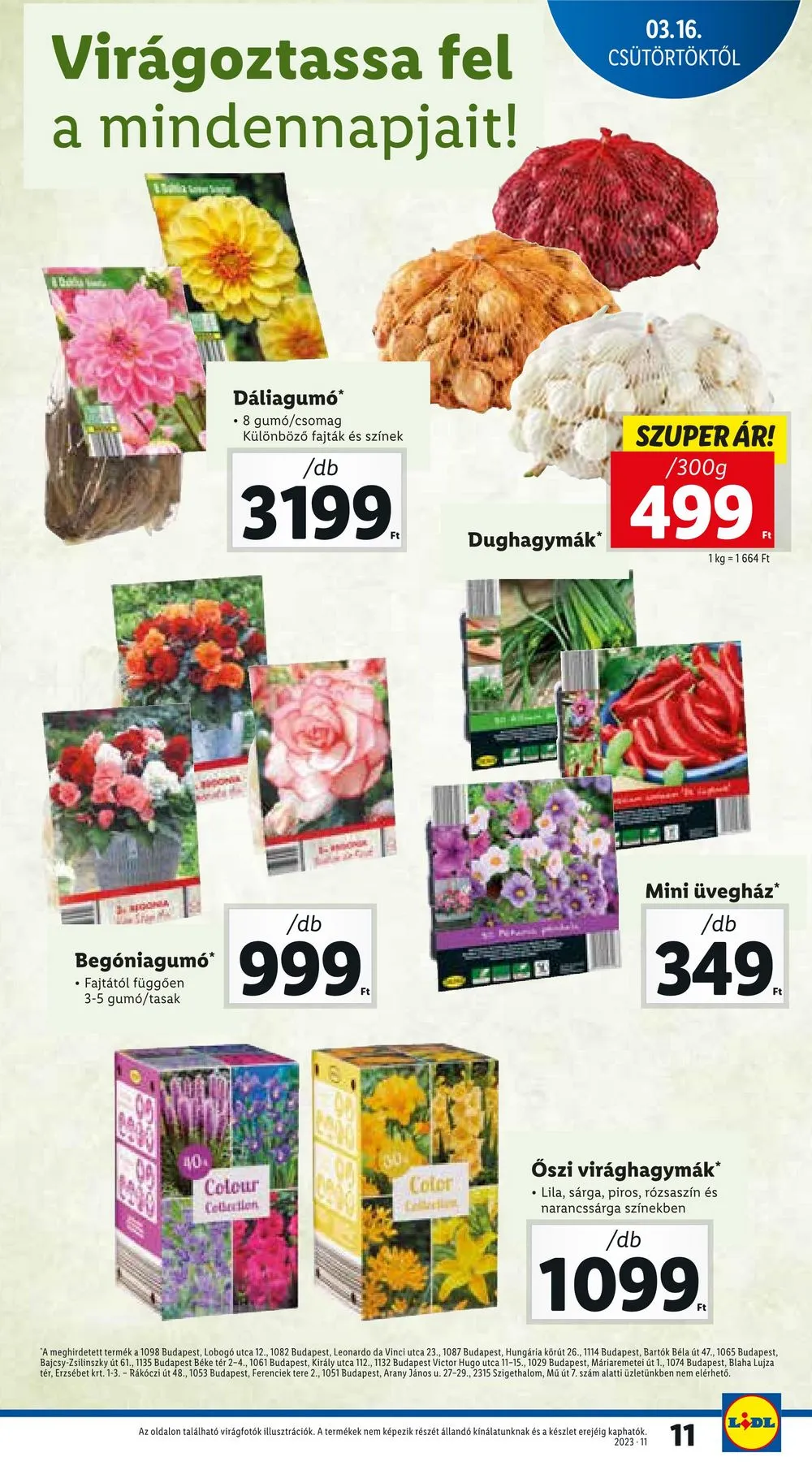 Lidl akciós újság 03.16–03.22 – 11. oldal