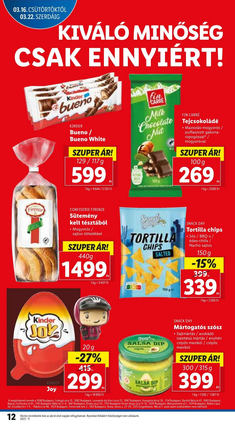 Lidl akciós újság 03.16–03.22 – 12. oldal