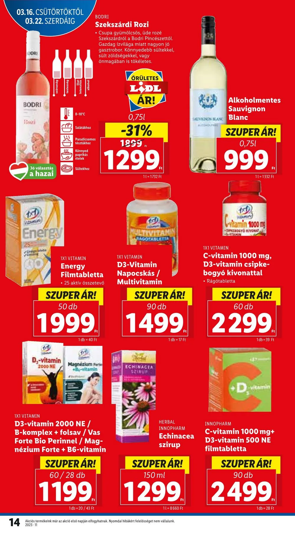 Lidl akciós újság 03.16–03.22 – 14. oldal