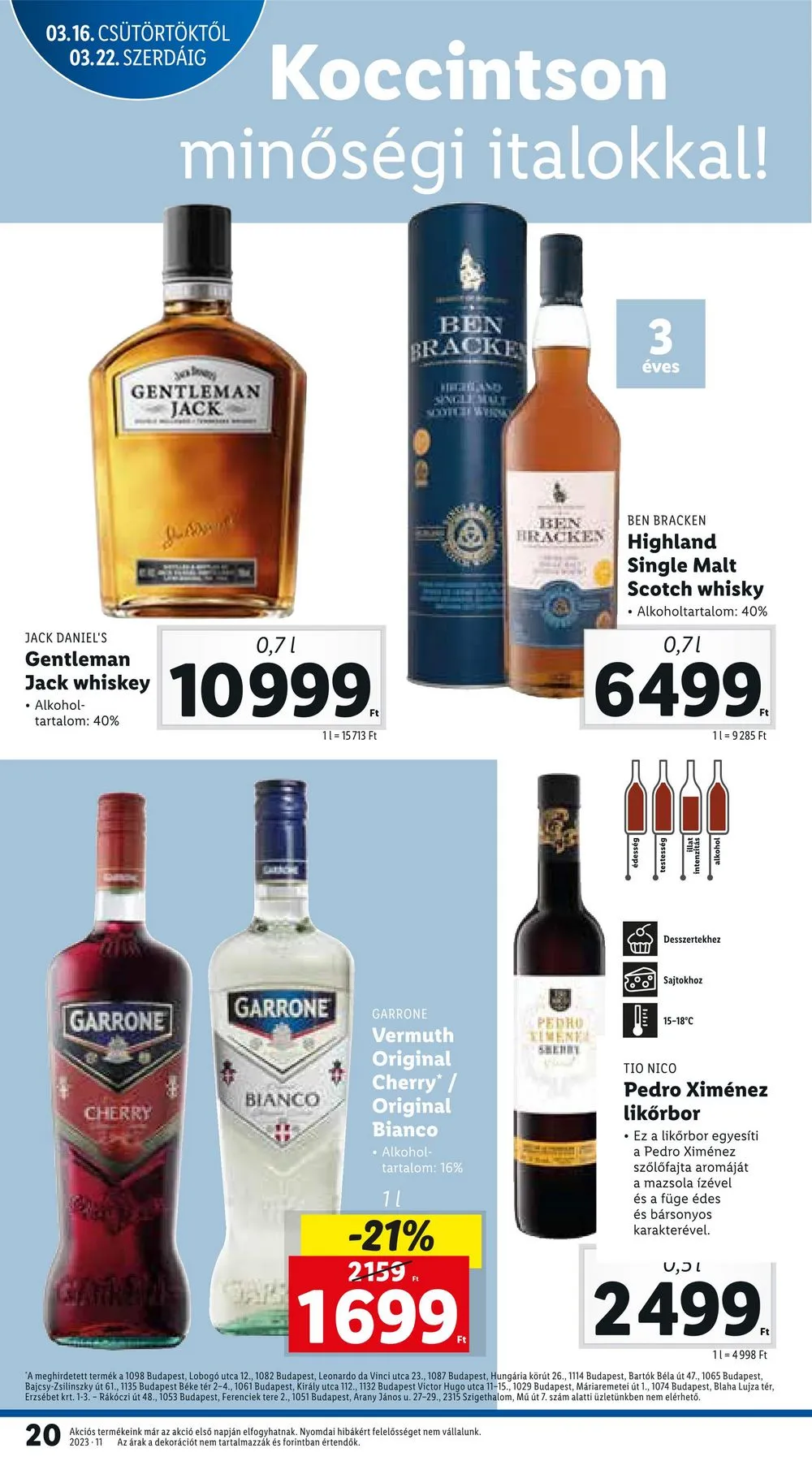 Lidl akciós újság 03.16–03.22 – 20. oldal