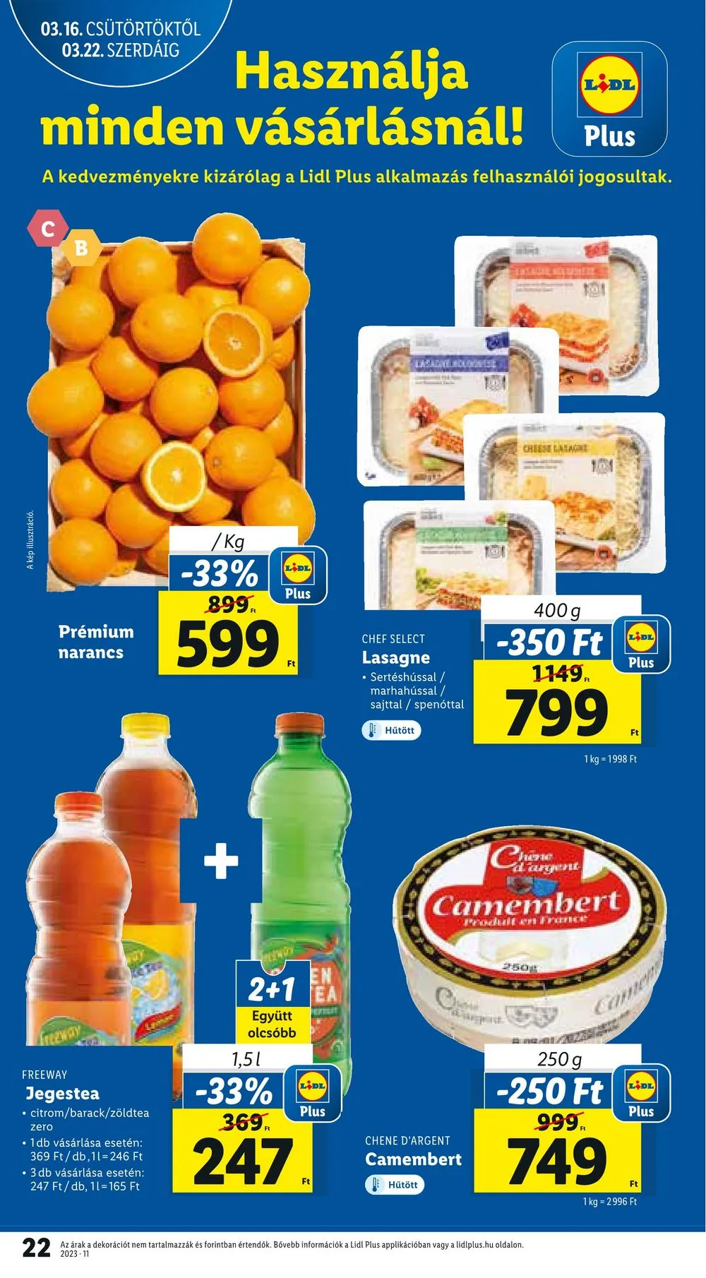Lidl akciós újság 03.16–03.22 – 22. oldal