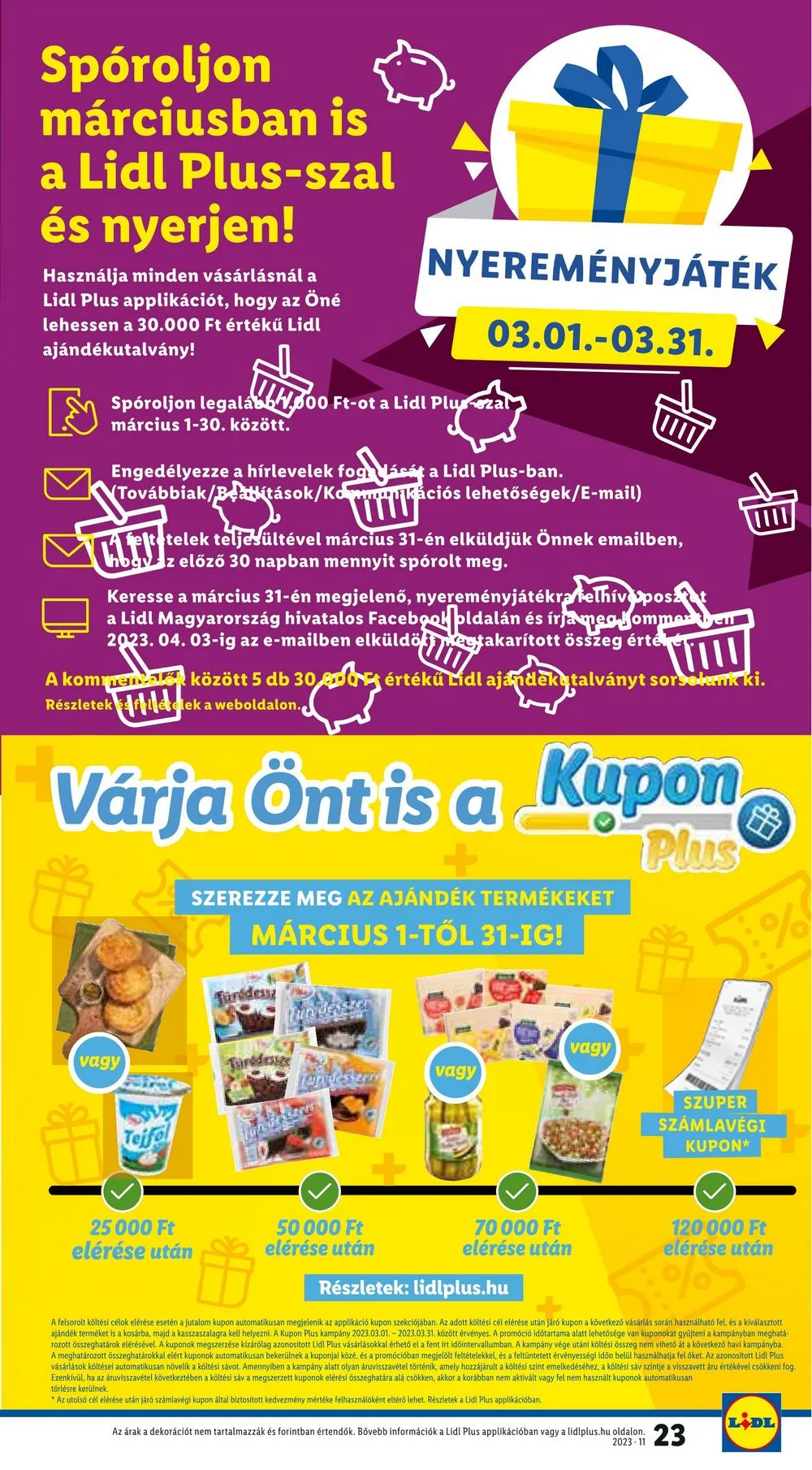 Lidl akciós újság 03.16–03.22 – 23. oldal