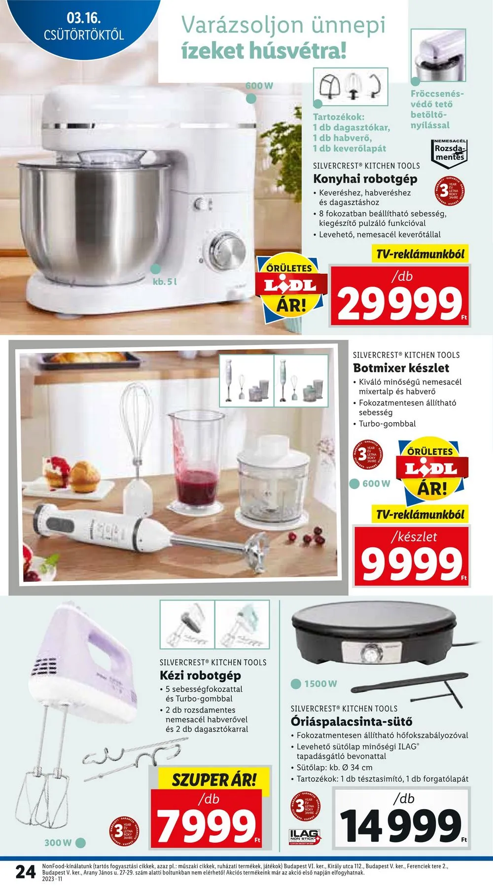 Lidl akciós újság 03.16–03.22 – 24. oldal