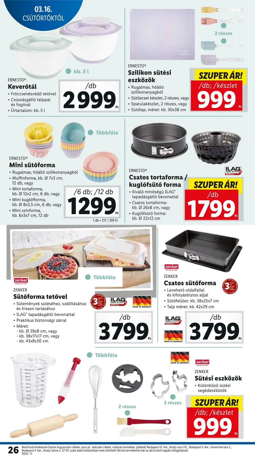 Lidl akciós újság 03.16–03.22 – 26. oldal