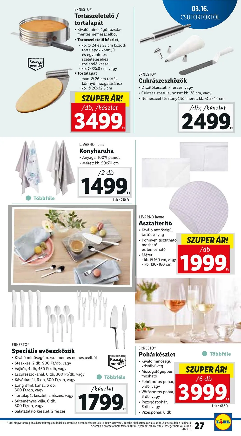 Lidl akciós újság 03.16–03.22 – 27. oldal