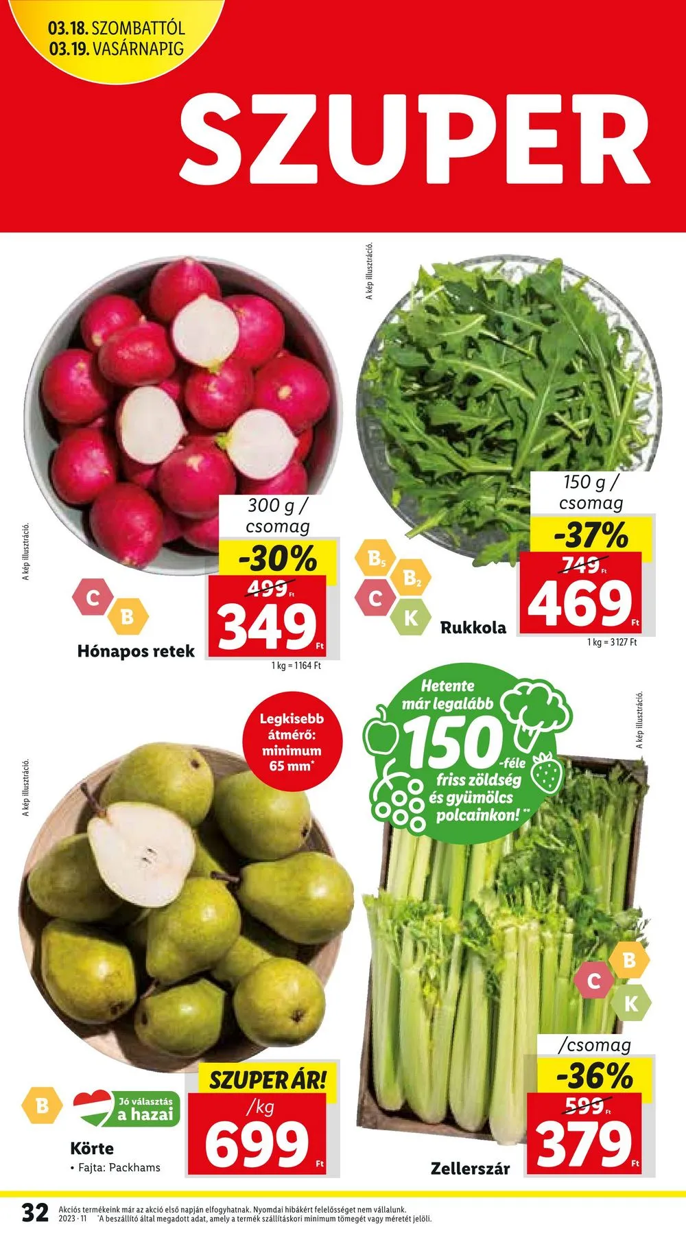 Lidl akciós újság 03.16–03.22 – 32. oldal