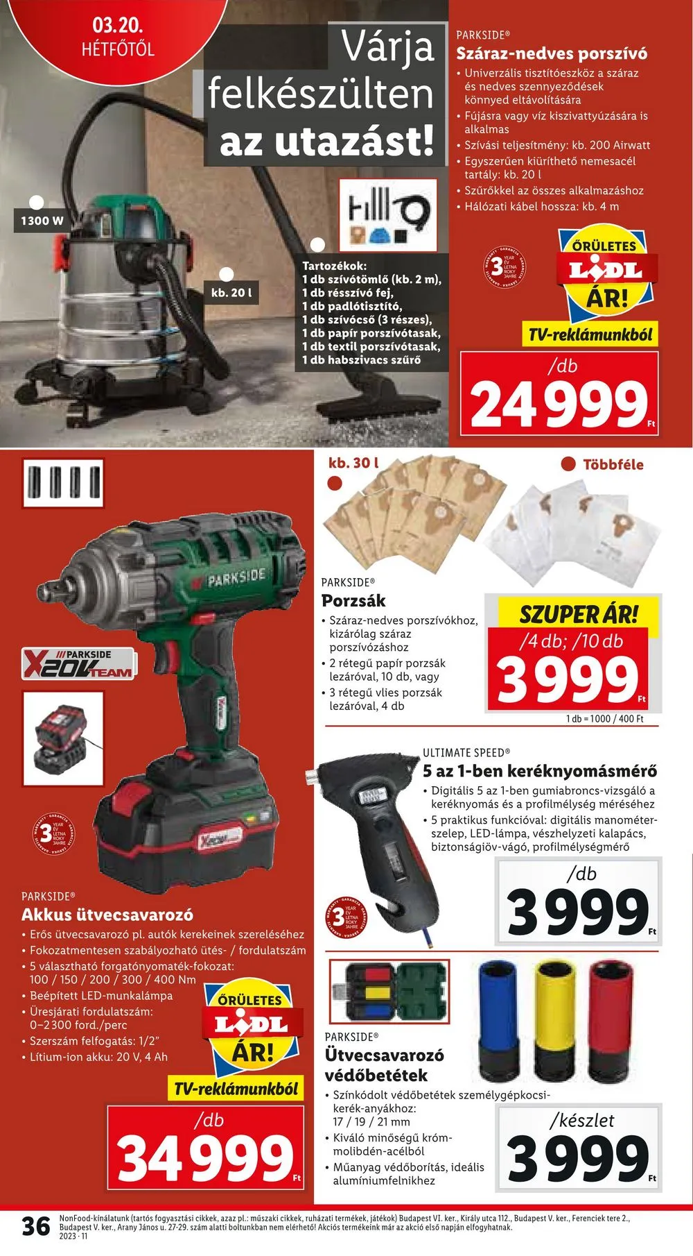 Lidl akciós újság 03.16–03.22 – 36. oldal