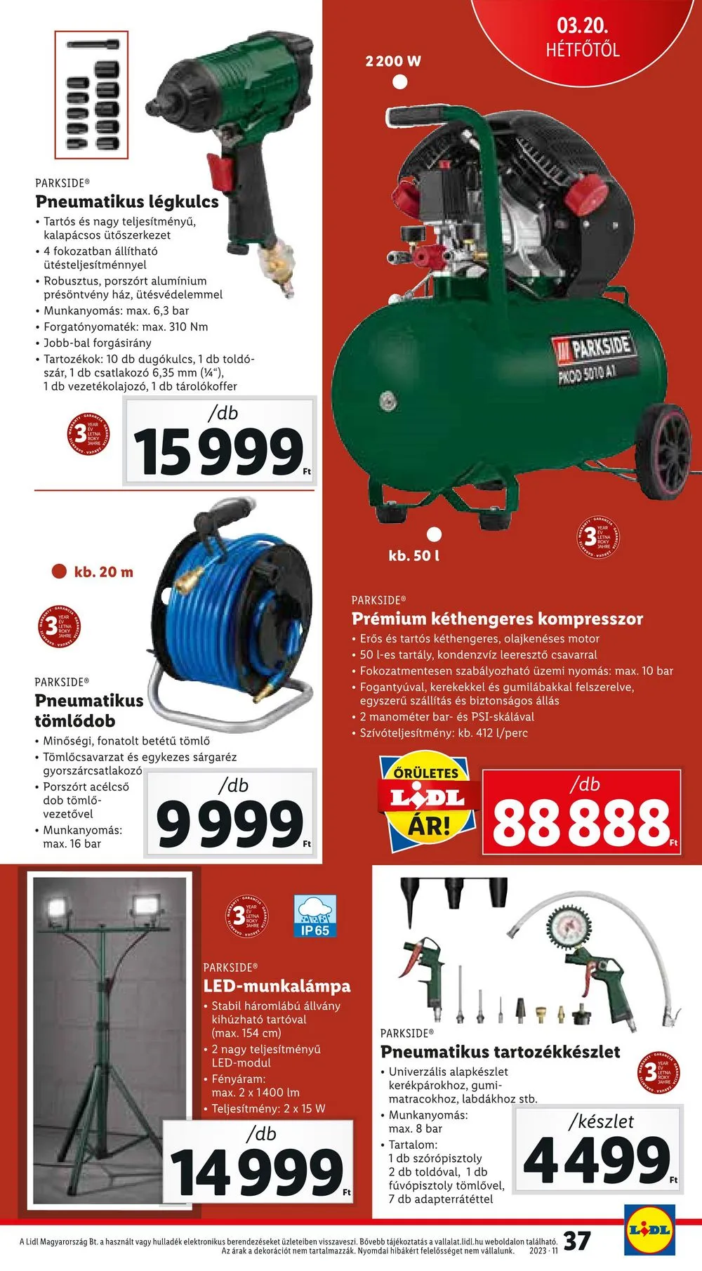 Lidl akciós újság 03.16–03.22 – 37. oldal