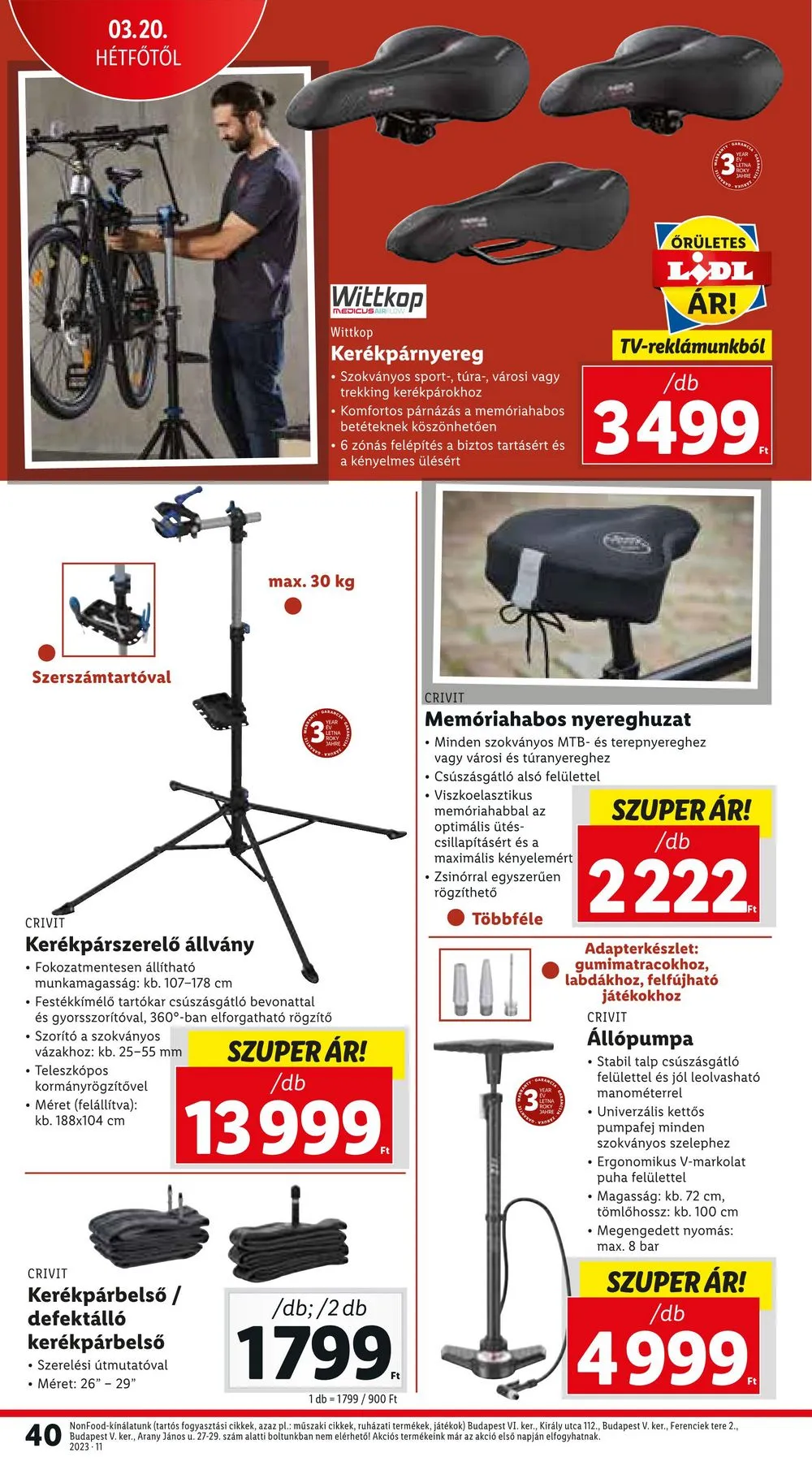 Lidl akciós újság 03.16–03.22 – 40. oldal