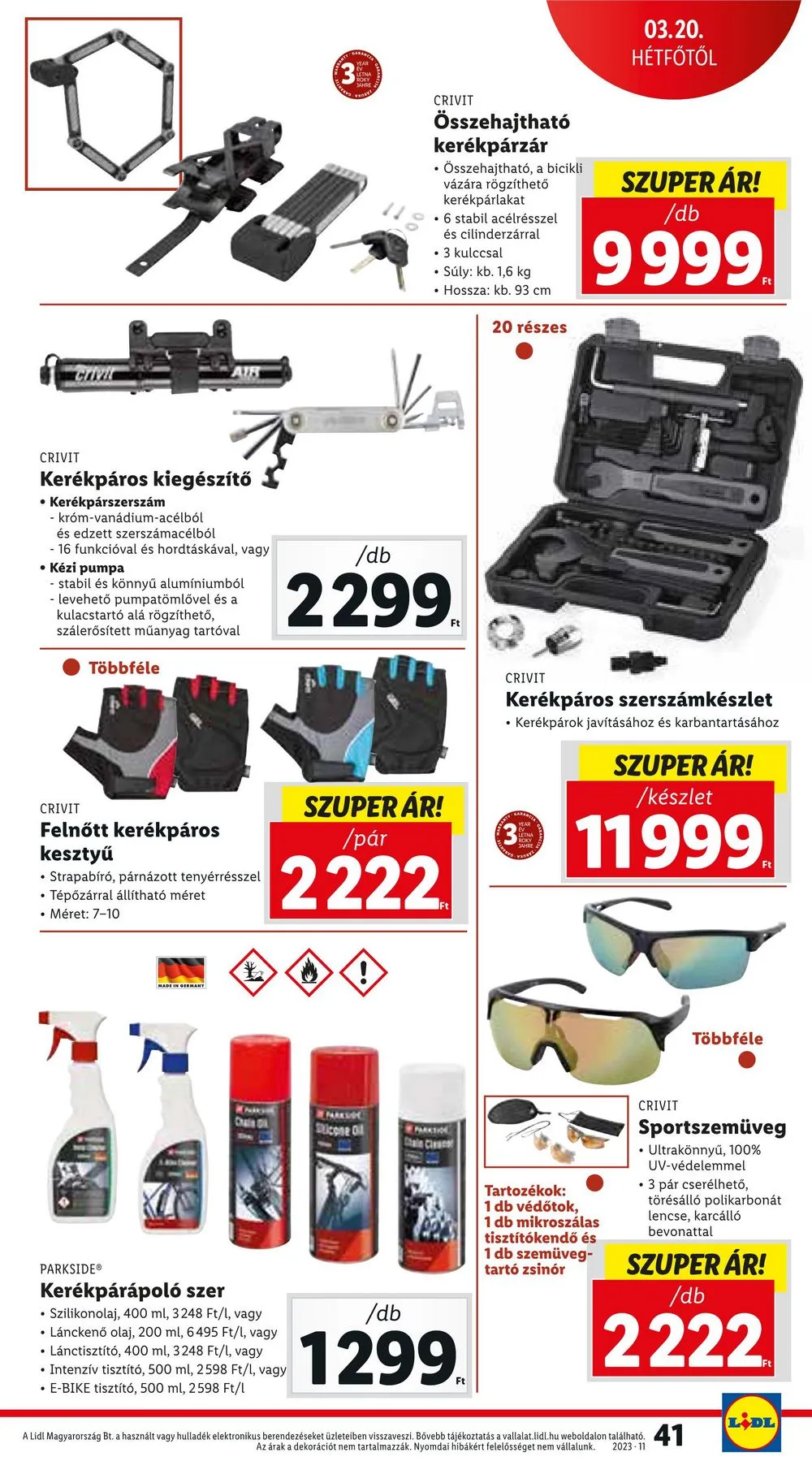 Lidl akciós újság 03.16–03.22 – 41. oldal