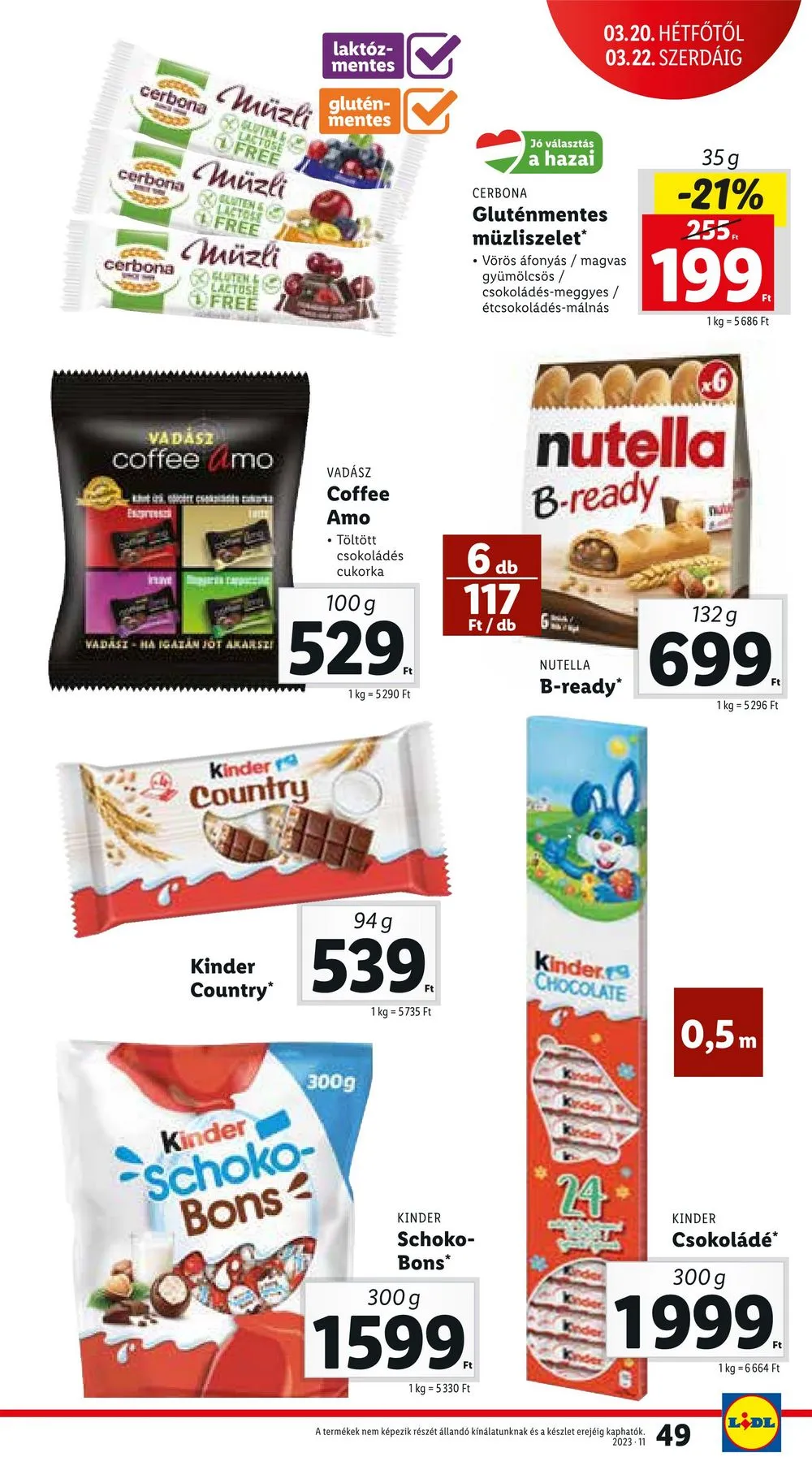 Lidl akciós újság 03.16–03.22 – 49. oldal