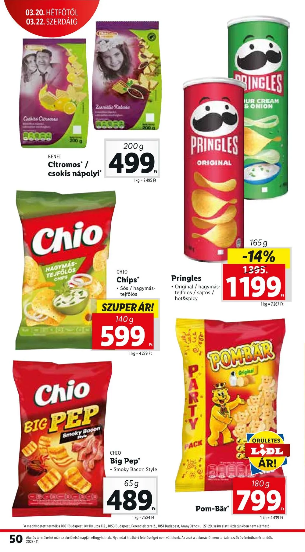 Lidl akciós újság 03.16–03.22 – 50. oldal