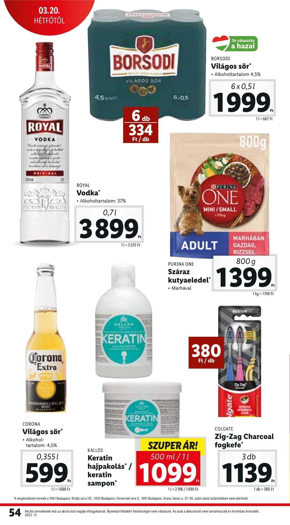 Lidl akciós újság 03.16–03.22 – 54. oldal