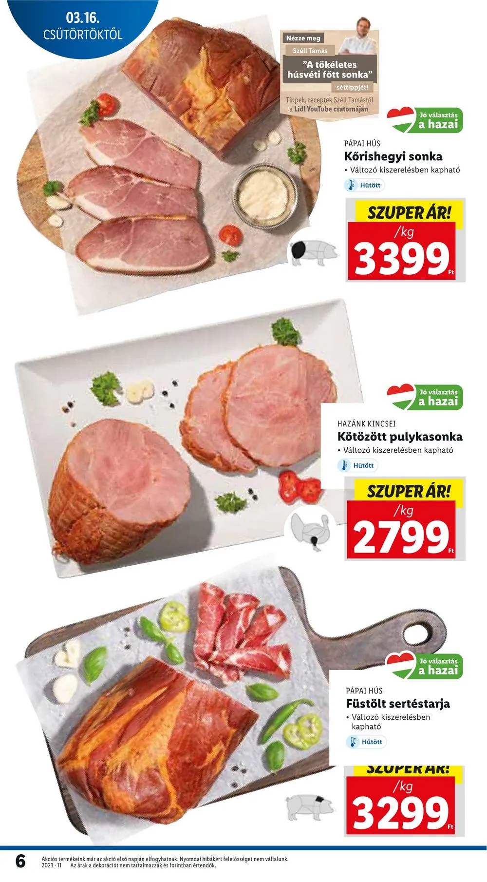 Lidl akciós újság 03.16–03.22 – 6. oldal