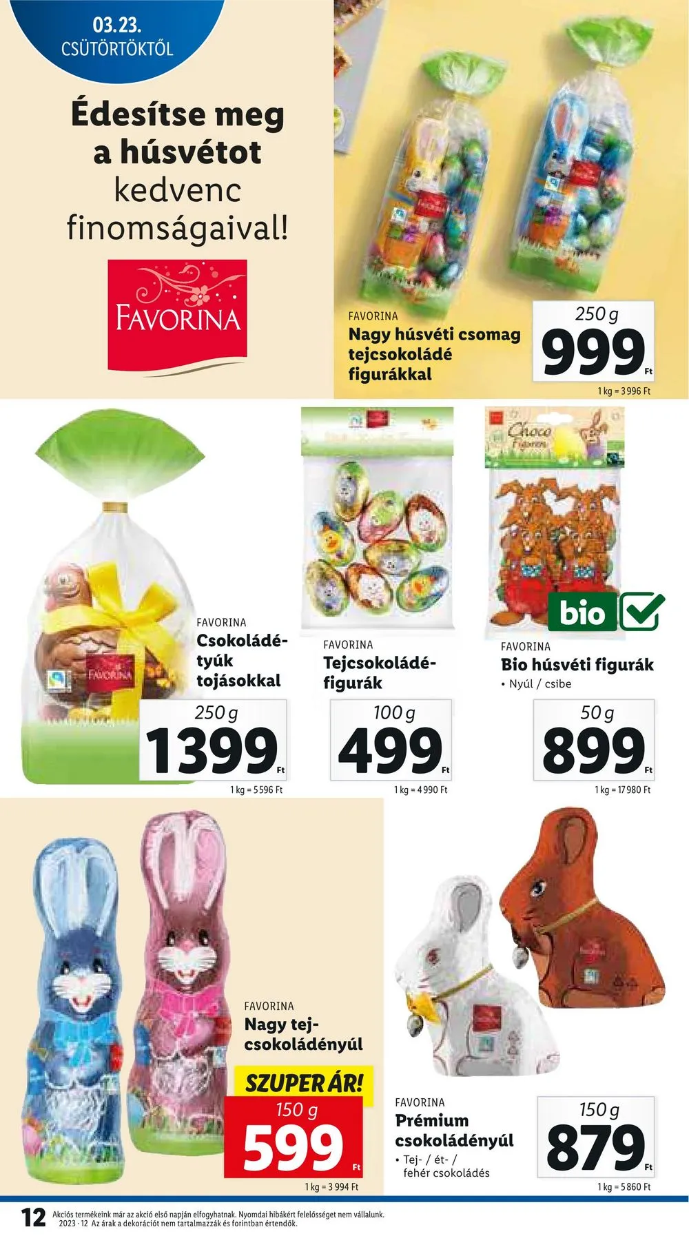 Lidl akciós újság 03.23–03.29 – 12. oldal
