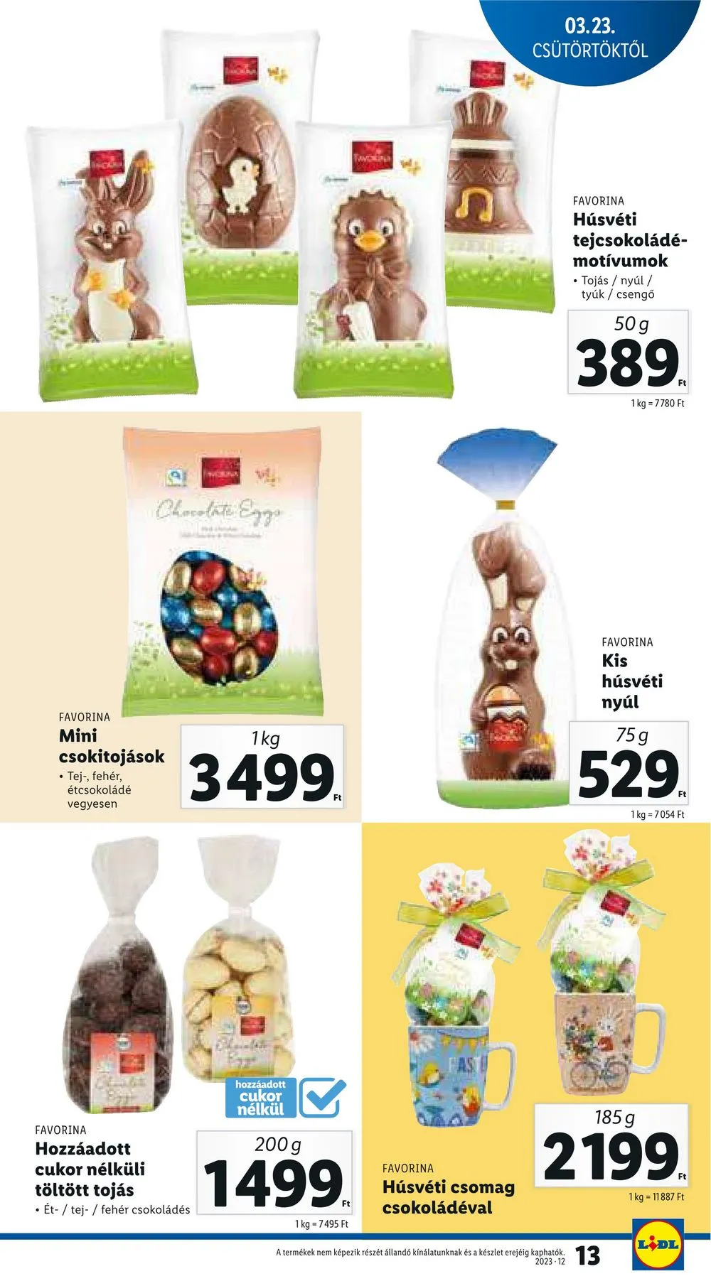 Lidl akciós újság 03.23–03.29 – 13. oldal