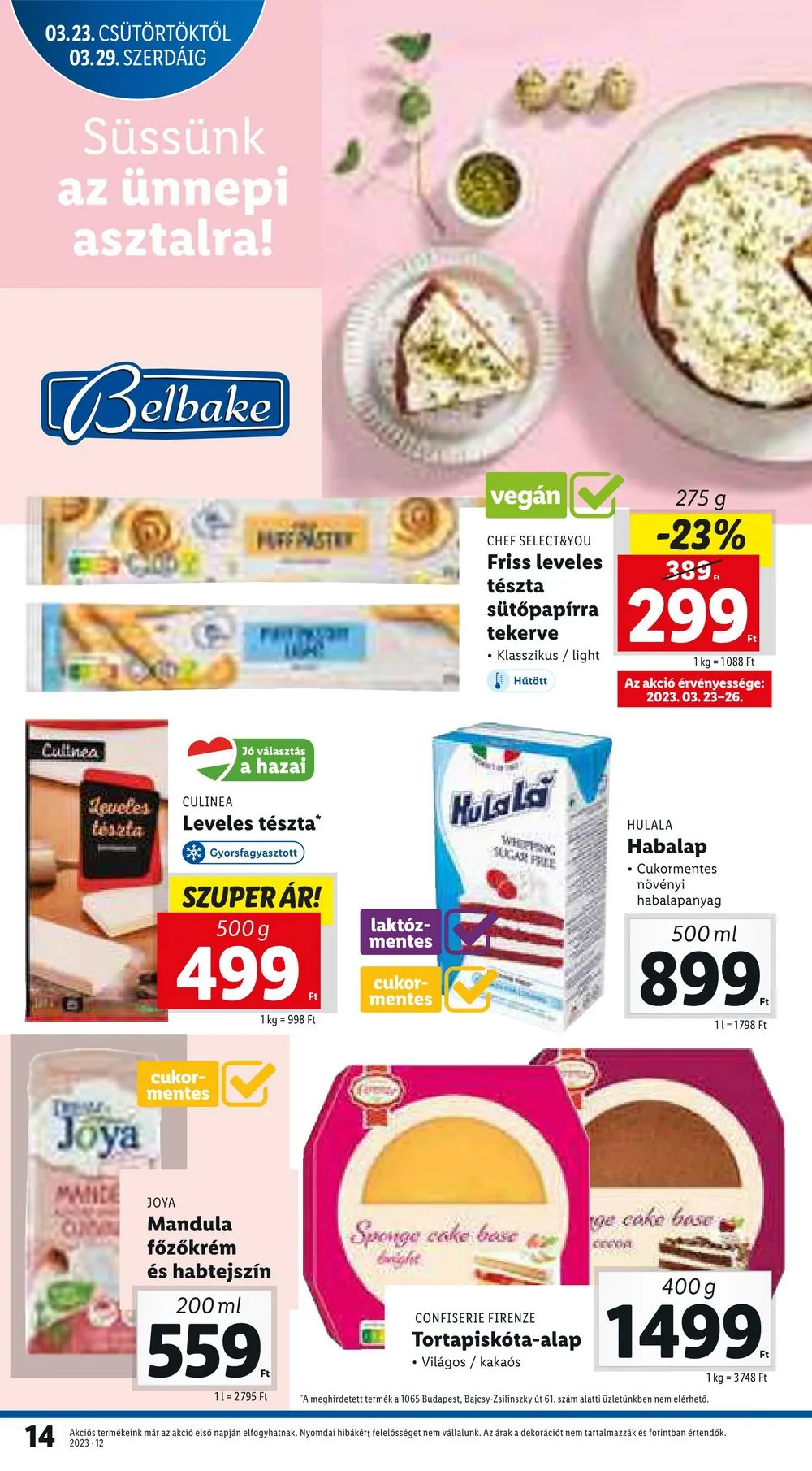 Lidl akciós újság 03.23–03.29 – 14. oldal