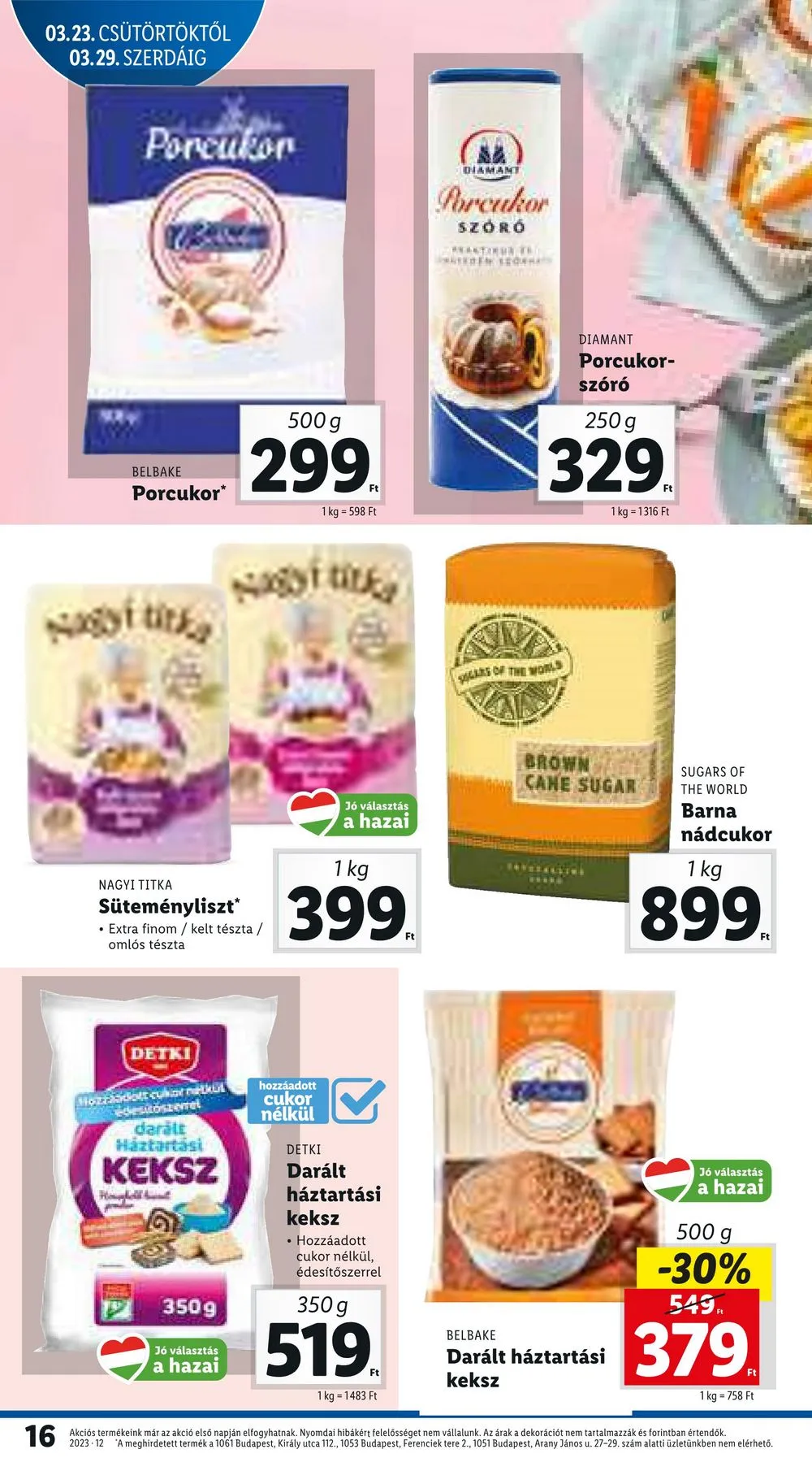 Lidl akciós újság 03.23–03.29 – 16. oldal