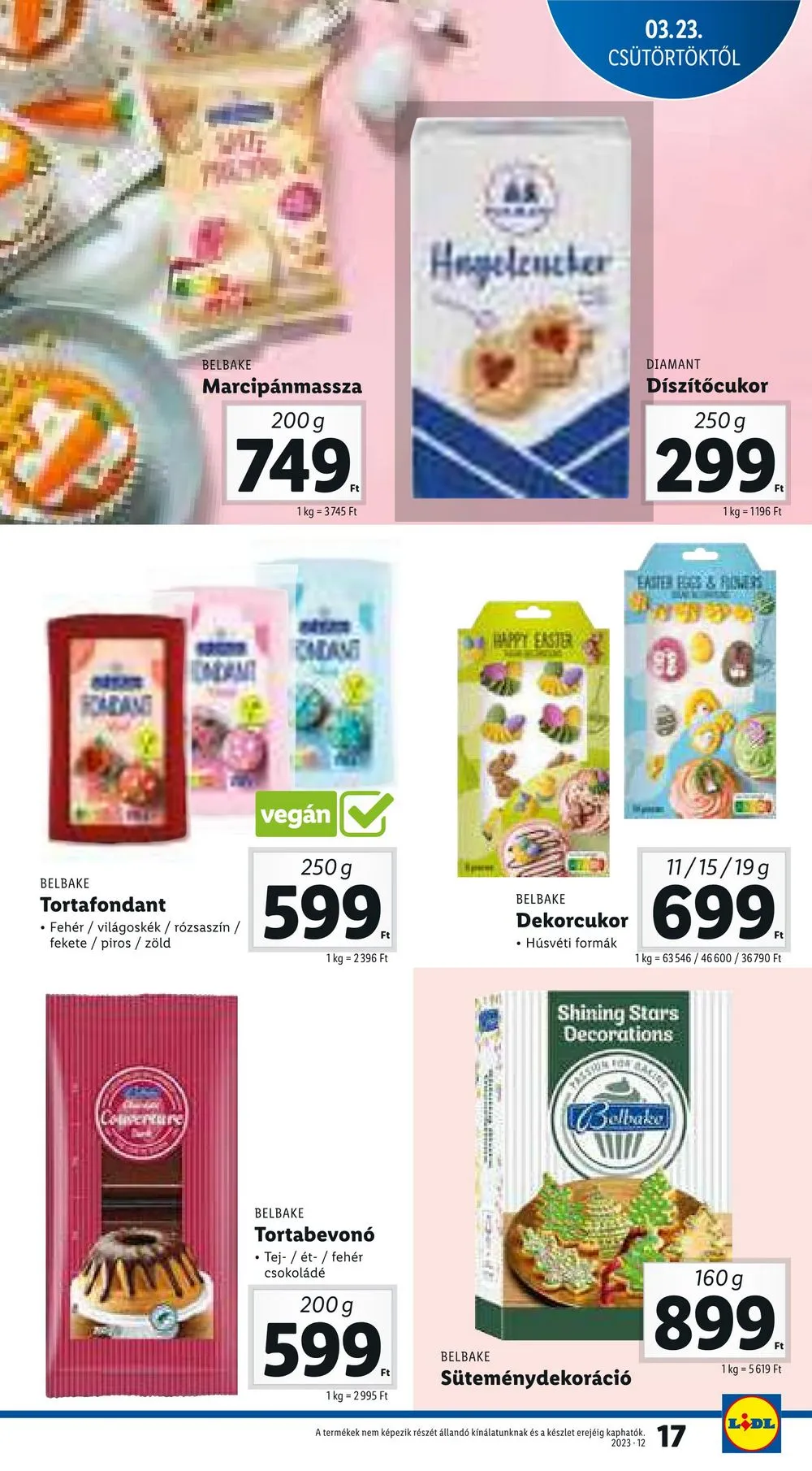Lidl akciós újság 03.23–03.29 – 17. oldal
