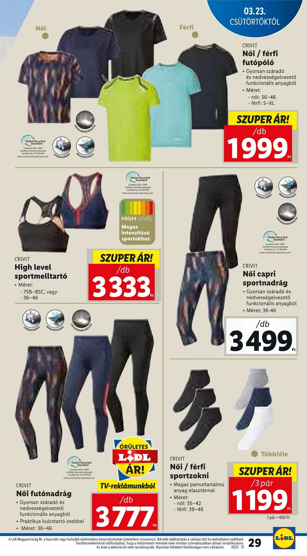 Lidl akciós újság 03.23–03.29 – 29. oldal