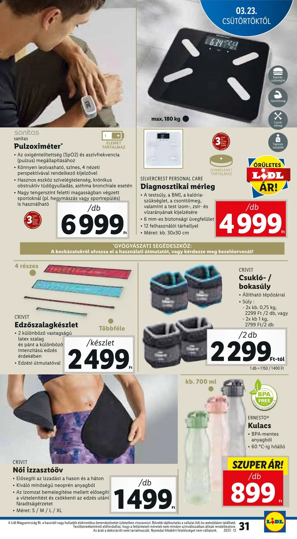 Lidl akciós újság 03.23–03.29 – 31. oldal