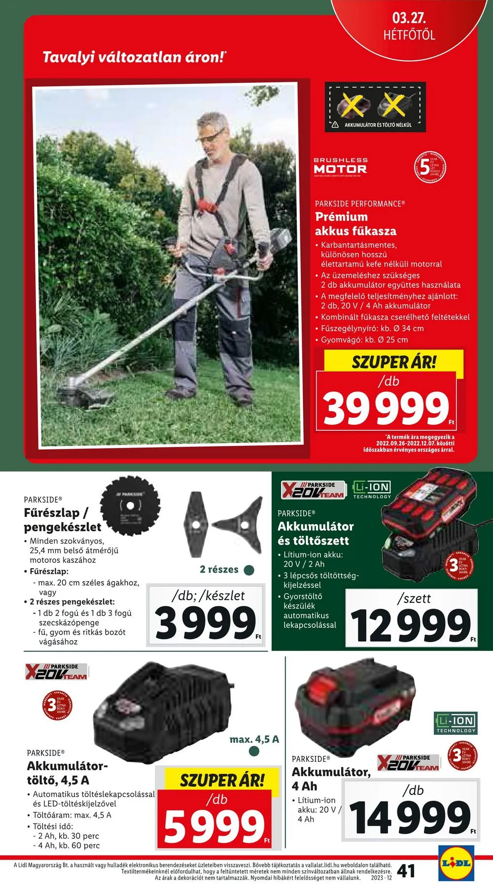 Lidl akciós újság 03.23–03.29 – 41. oldal