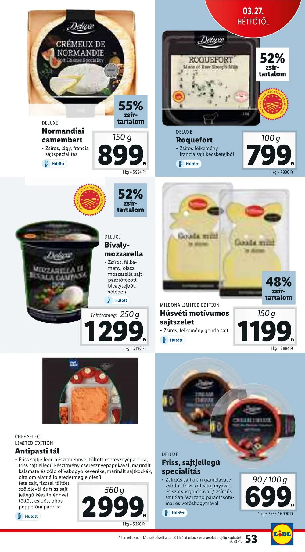 Lidl akciós újság 03.23–03.29 – 53. oldal