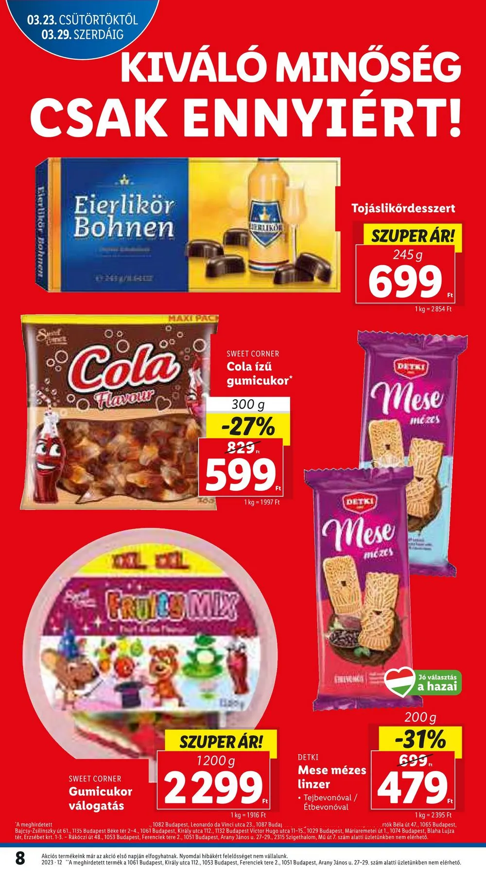 Lidl akciós újság 03.23–03.29 – 8. oldal