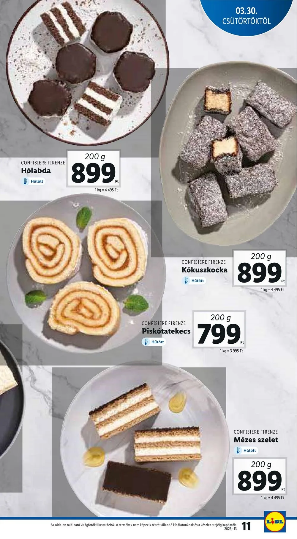 Lidl akciós újság 03.30–04.04 – 11. oldal