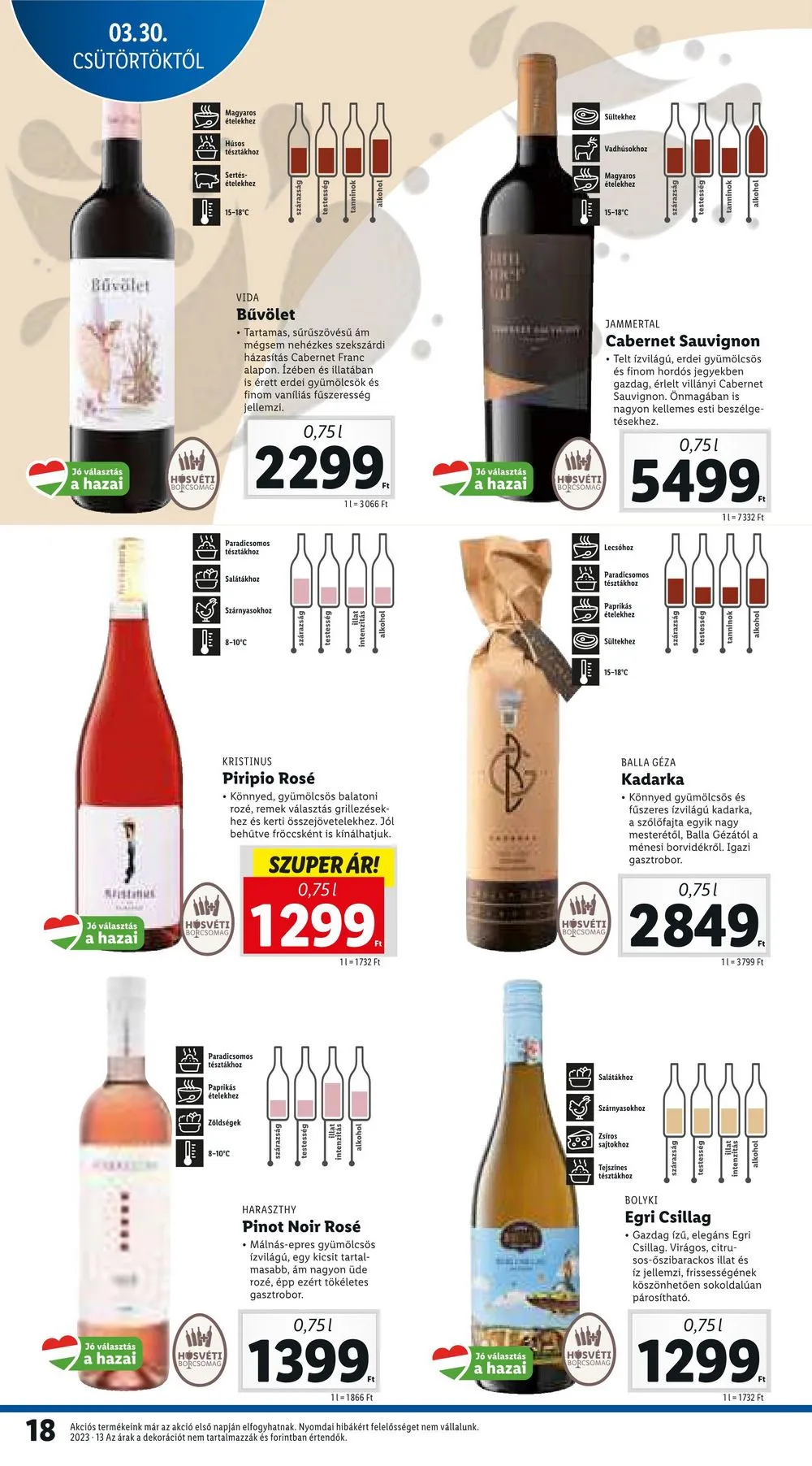 Lidl akciós újság 03.30–04.04 – 18. oldal