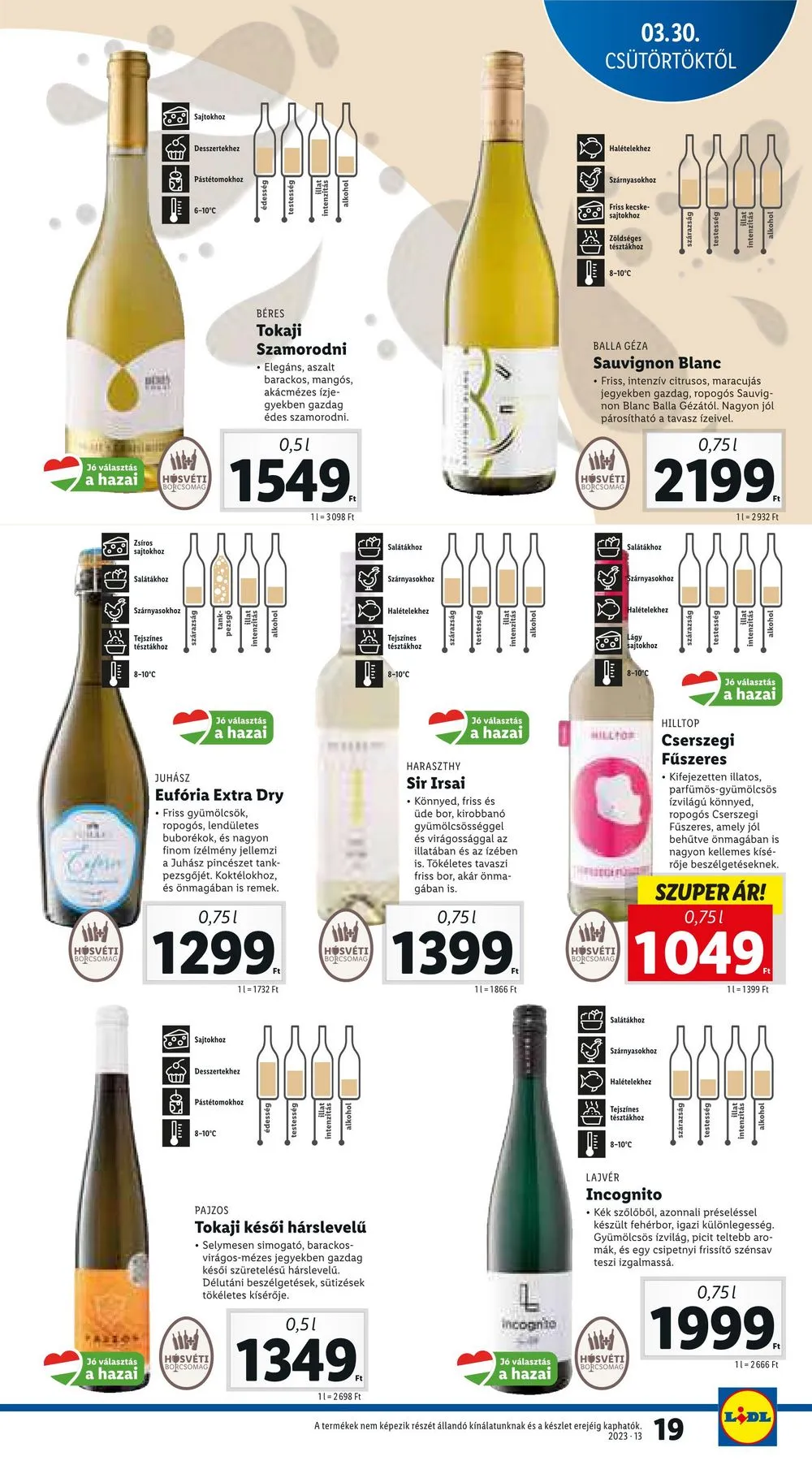 Lidl akciós újság 03.30–04.04 – 19. oldal