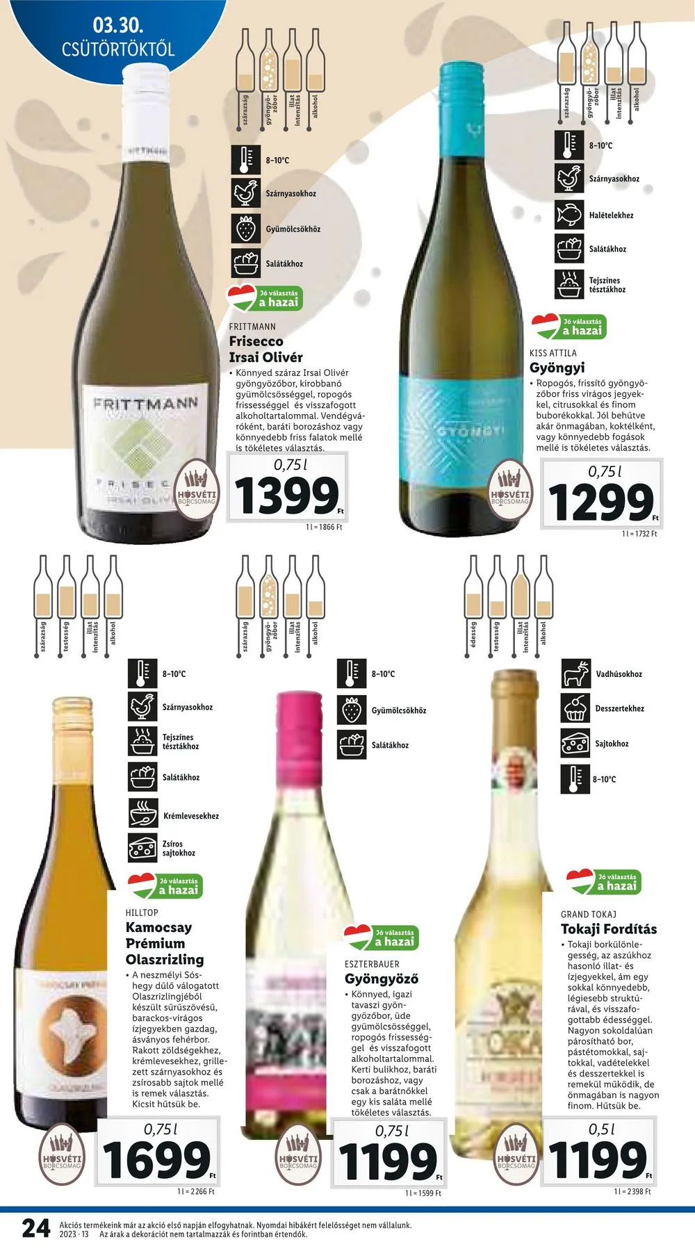 Lidl akciós újság 03.30–04.04 – 24. oldal