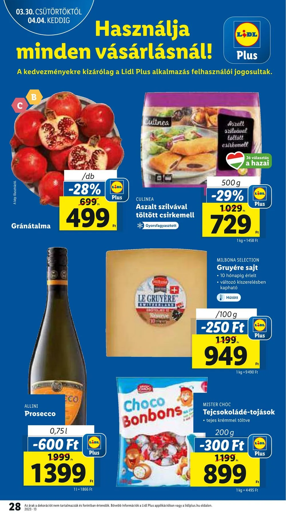 Lidl akciós újság 03.30–04.04 – 28. oldal