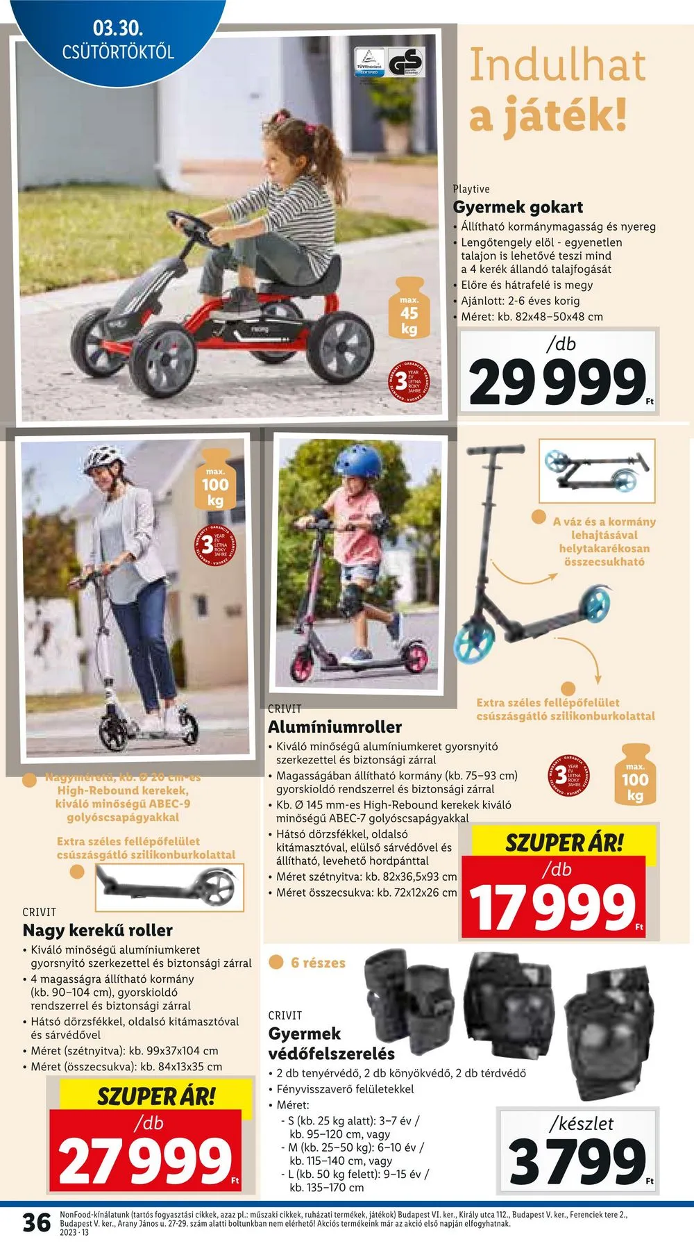 Lidl akciós újság 03.30–04.04 – 36. oldal