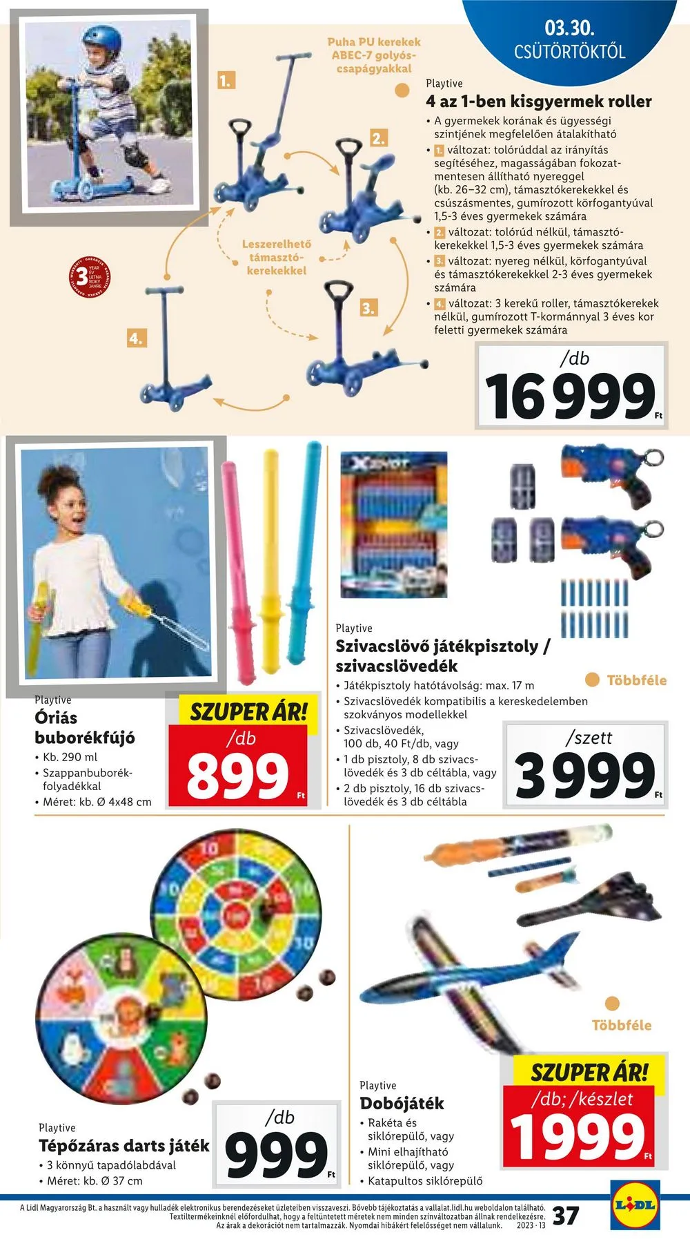 Lidl akciós újság 03.30–04.04 – 37. oldal