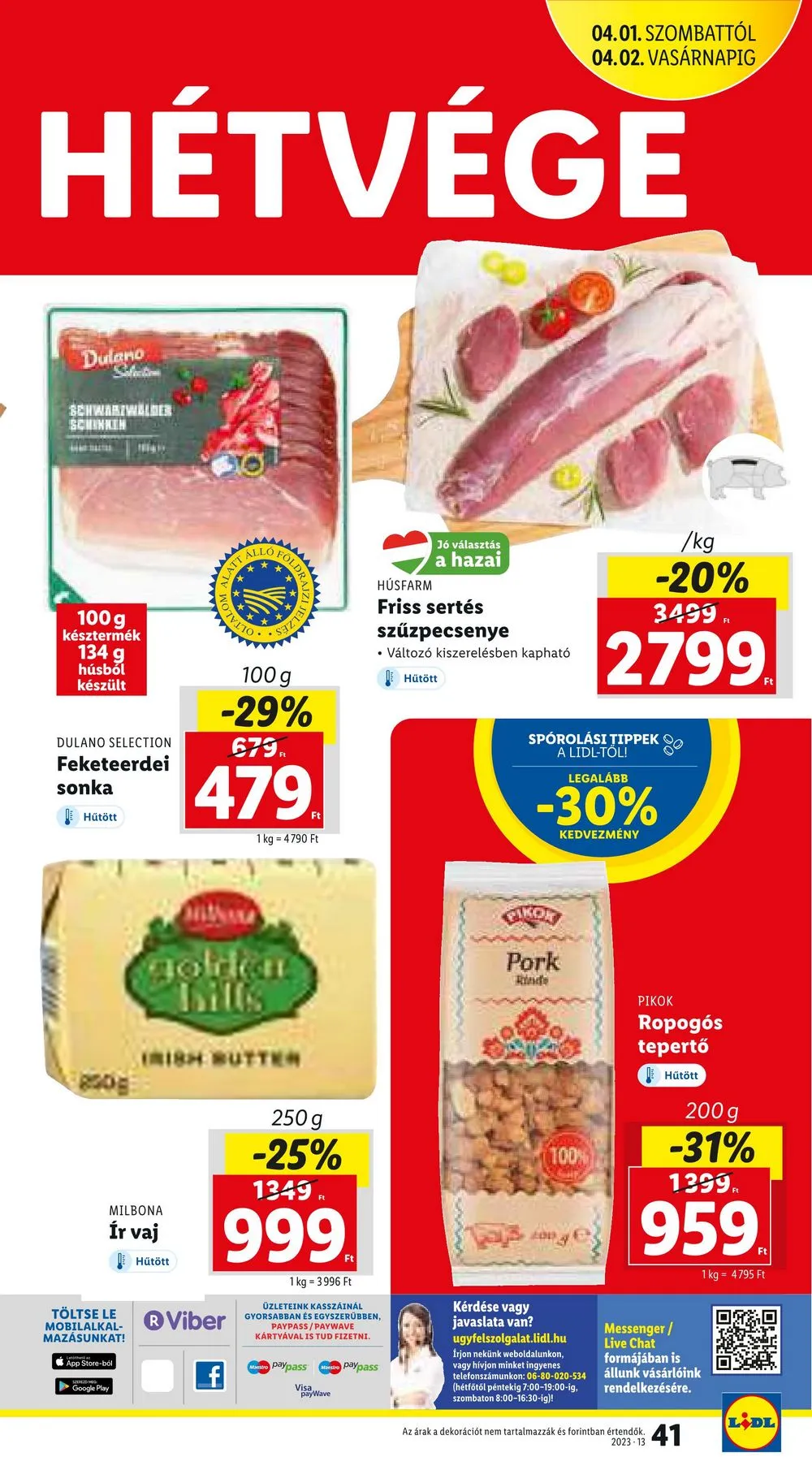 Lidl akciós újság 03.30–04.04 – 41. oldal
