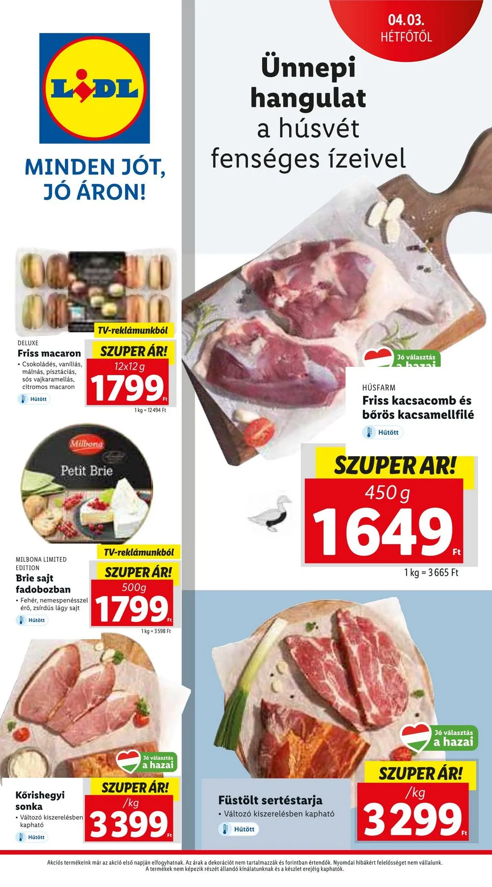 Lidl akciós újság 03.30–04.04 – 60. oldal