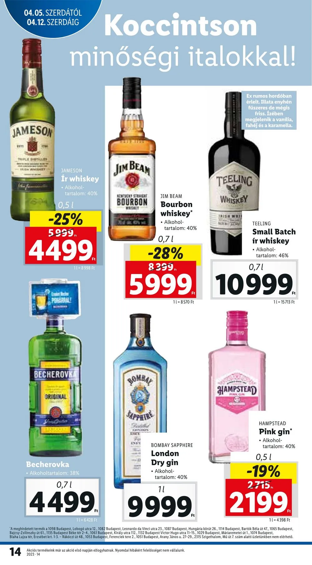 Lidl akciós újság 04.05–04.08 – 14. oldal