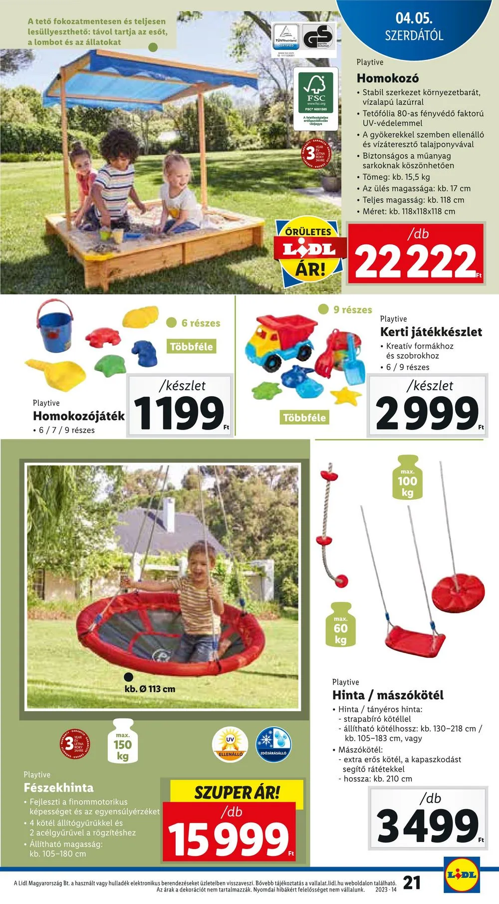 Lidl akciós újság 04.05–04.08 – 21. oldal