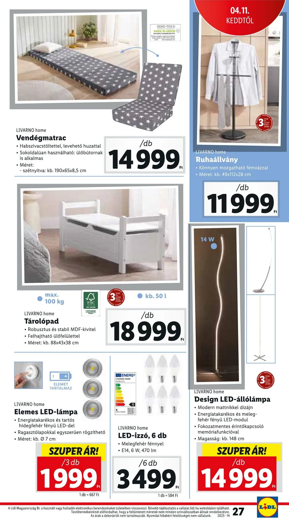 Lidl akciós újság 04.05–04.08 – 27. oldal
