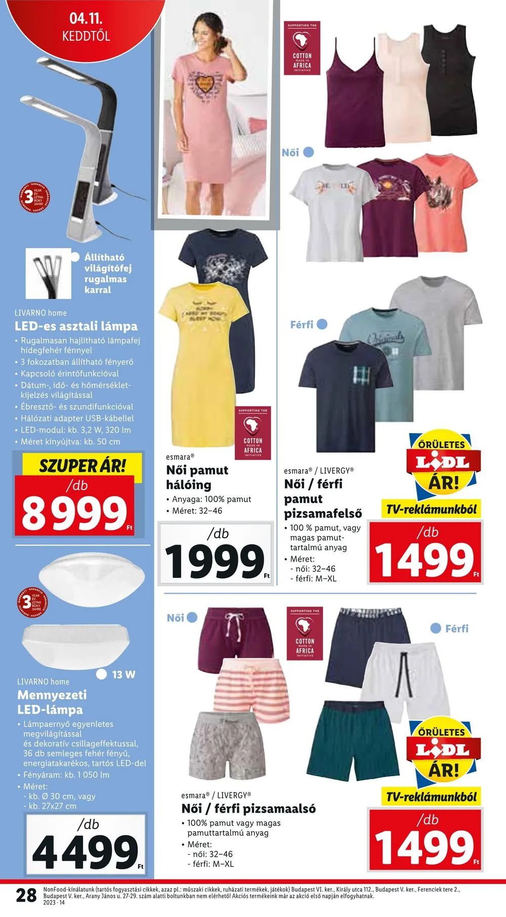 Lidl akciós újság 04.05–04.08 – 28. oldal