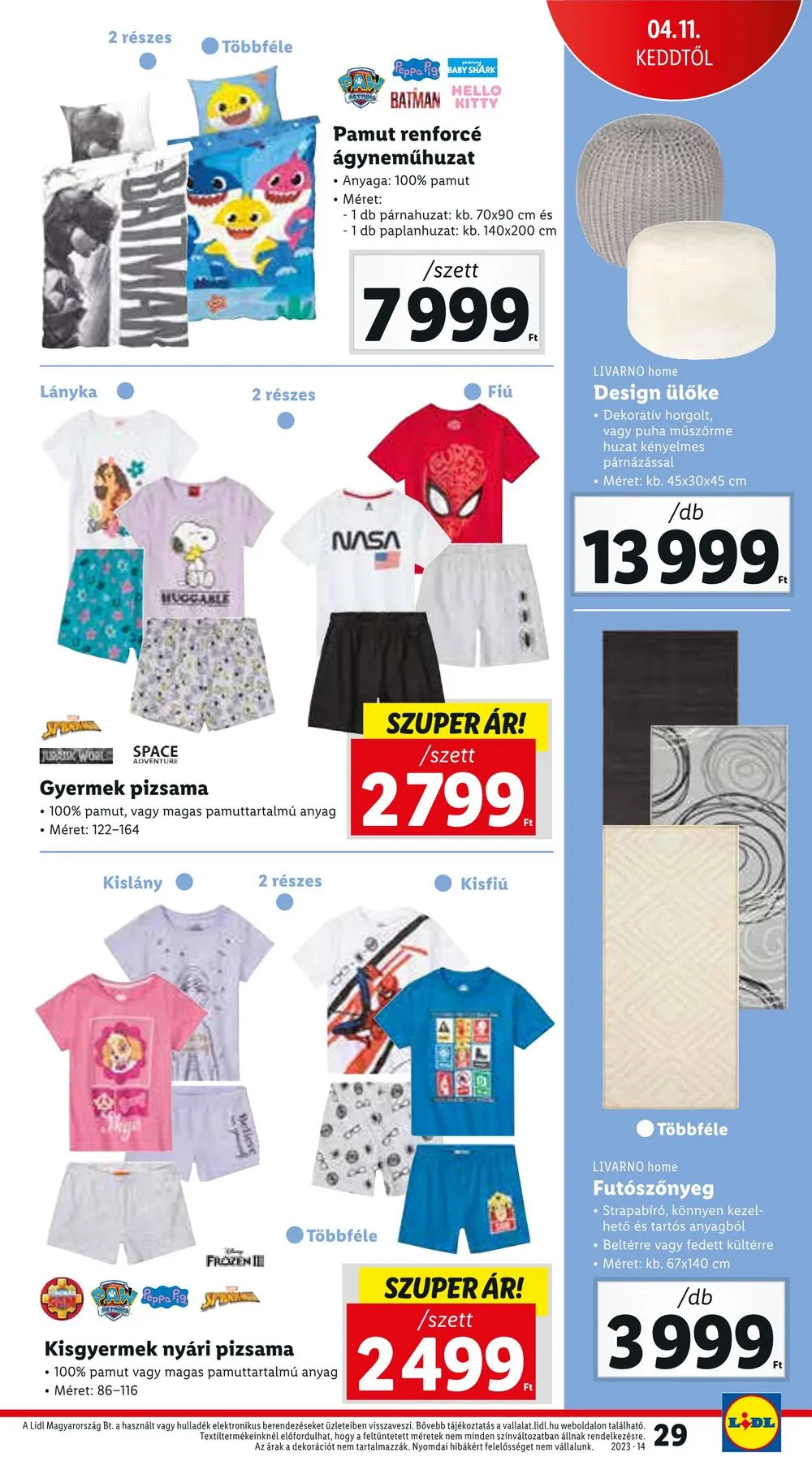 Lidl akciós újság 04.05–04.08 – 29. oldal