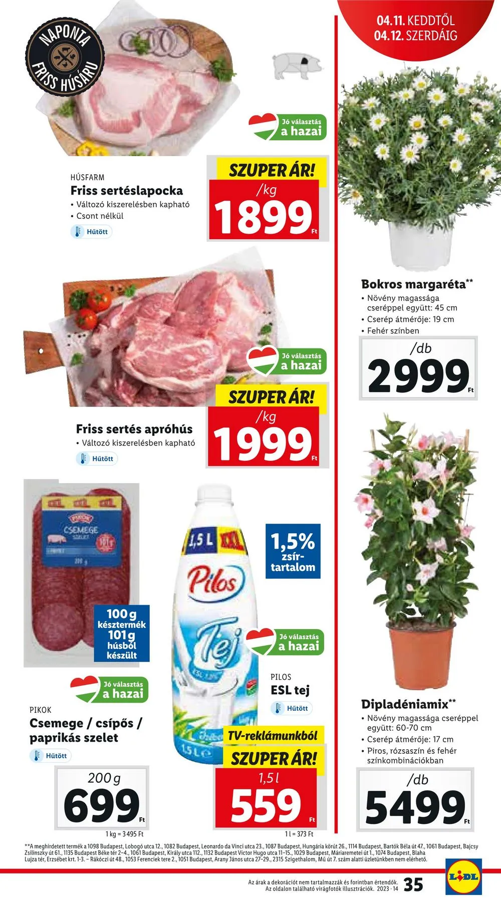 Lidl akciós újság 04.05–04.08 – 35. oldal