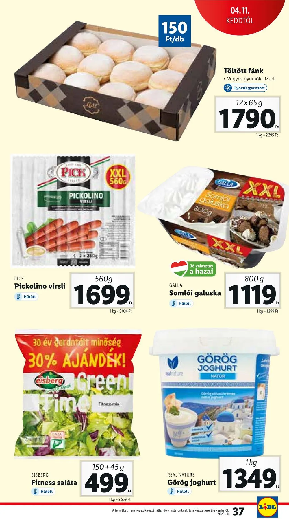 Lidl akciós újság 04.05–04.08 – 37. oldal