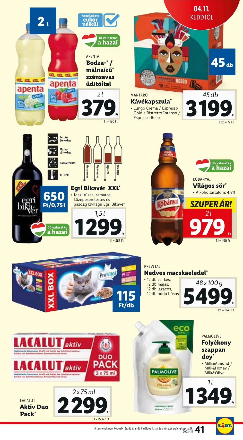 Lidl akciós újság 04.05–04.08 – 41. oldal