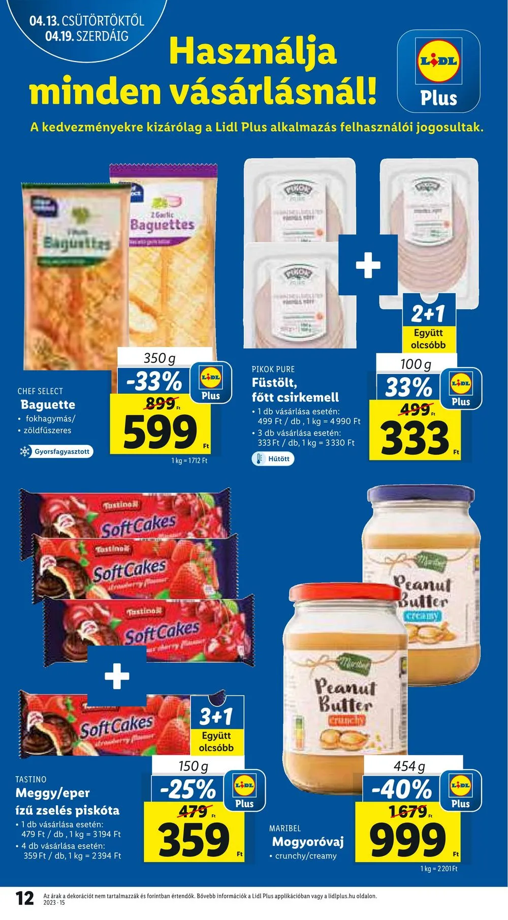 Lidl akciós újság 04.13–04.19 – 12. oldal