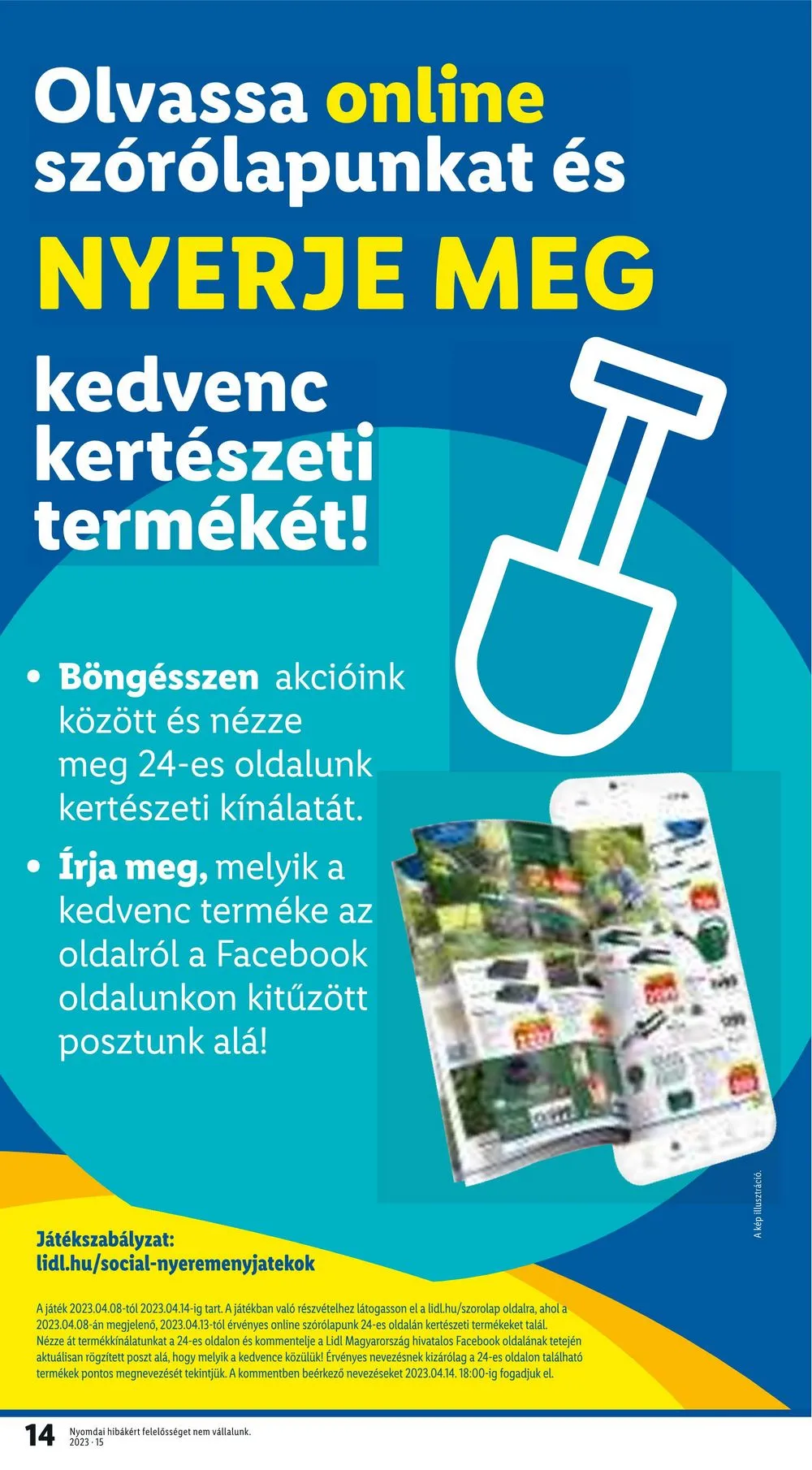 Lidl akciós újság 04.13–04.19 – 14. oldal